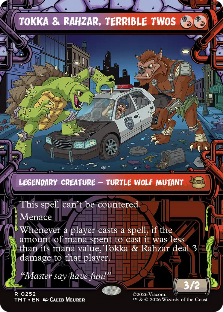 Tokka & Rahzar, Terrible Twos - Sewer Frame (TMT)