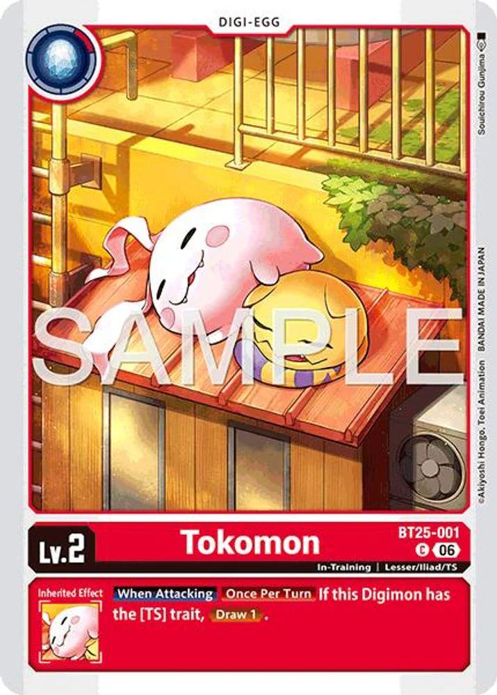 Tokomon - BT25-001 - Common