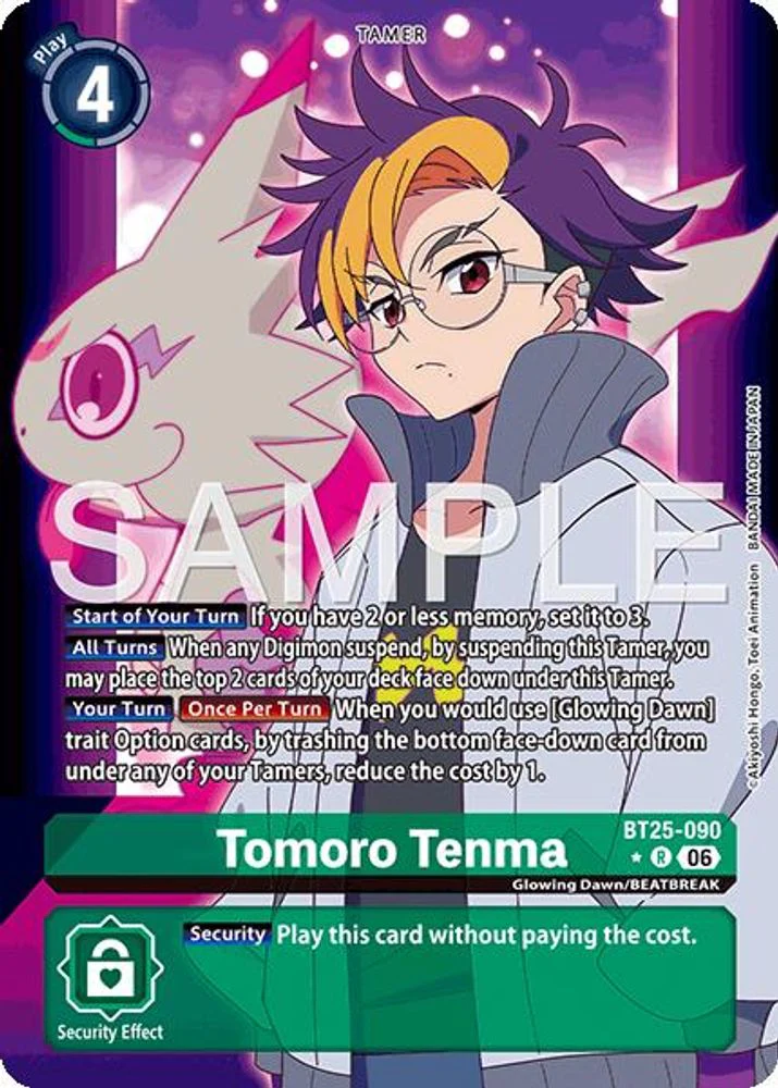 Tomoro Tenma (Alternate Art) - BT25-090 - Rare