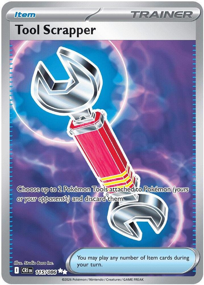 Tool Scrapper - 115/086 - Ultra Rare