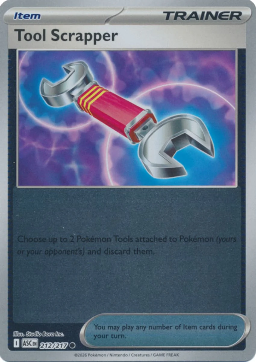 Tool Scrapper - 212/217 - Common - Reverse Holo