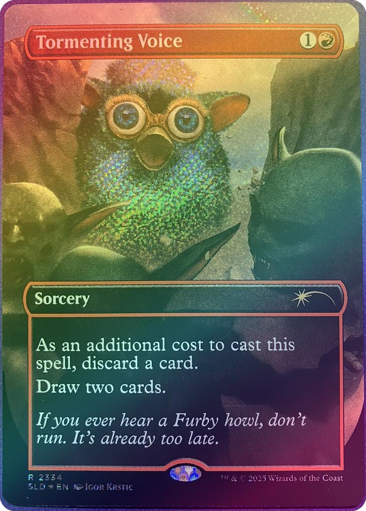 Tormenting Voice - FURBYS: THE GATHERING (Confetti Foil) (SLD)