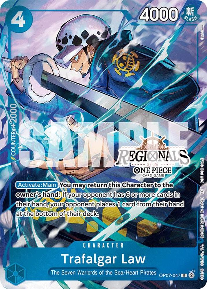 Trafalgar Law (Offline Regional Participation Pack 2025 Vol.2) - OP07-047 - Rare