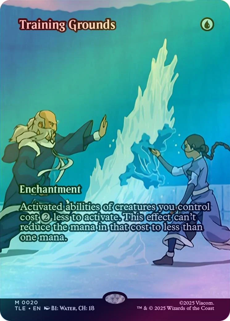 Training Grounds - Borderless Source Material (Foil) (TLE)