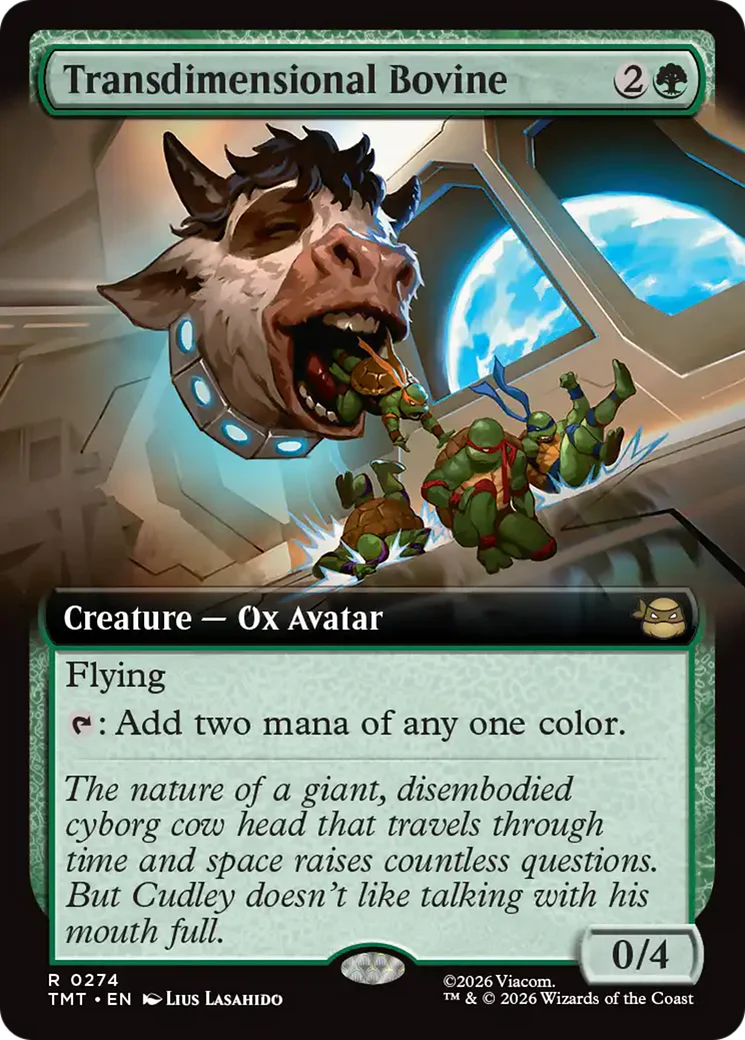 Transdimensional Bovine - Extended Art (TMT)