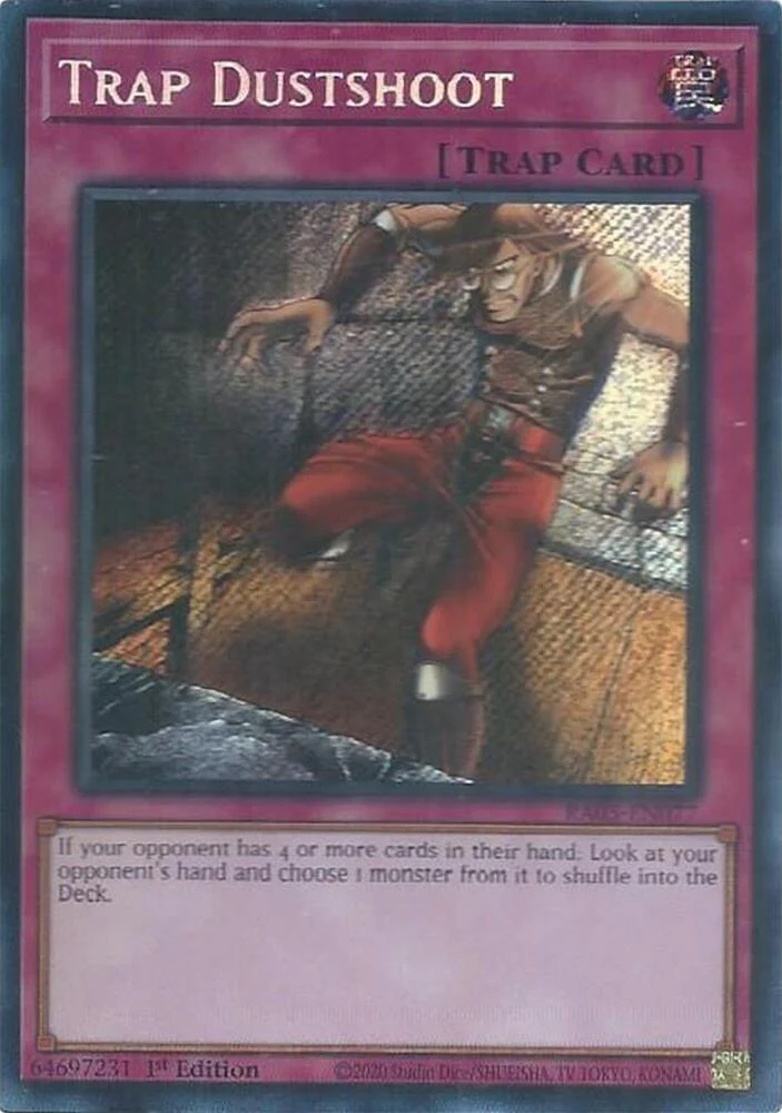 Trap Dustshoot (Secret Rare) - RA05-EN077 - Secret Rare - 1st Edition