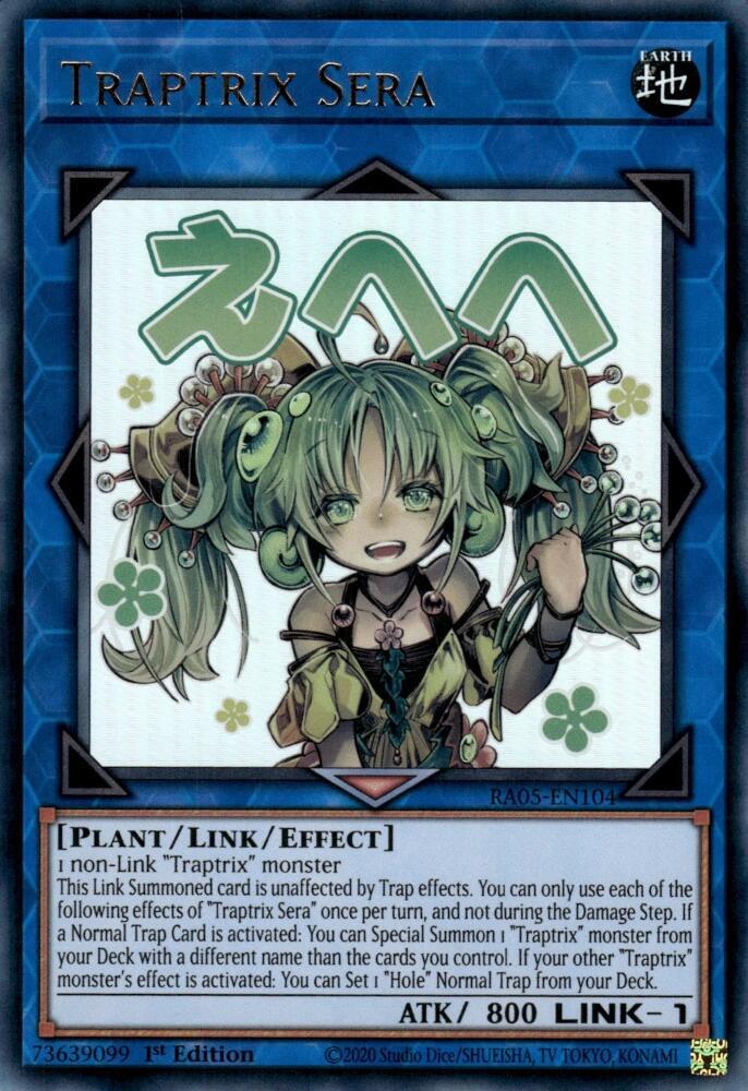 Traptrix Sera - RA05-EN104 - Ultra Rare - 1st Edition