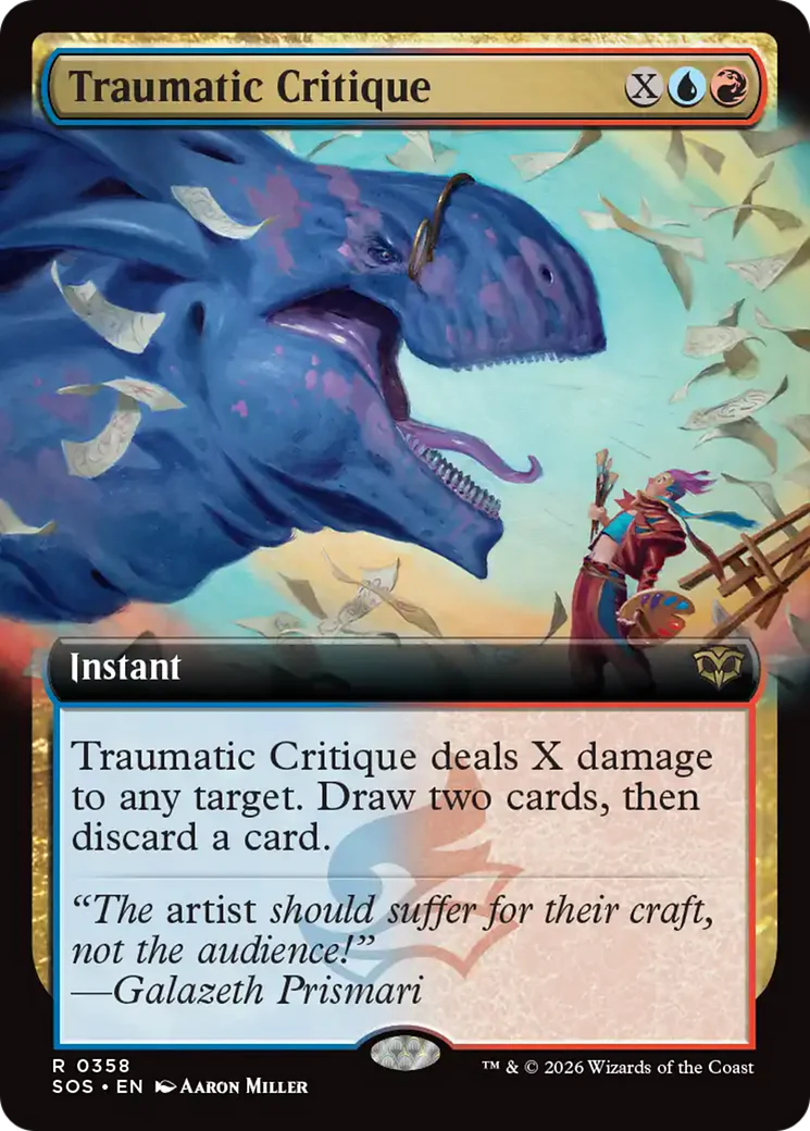 Traumatic Critique - Extended Art (SOS)