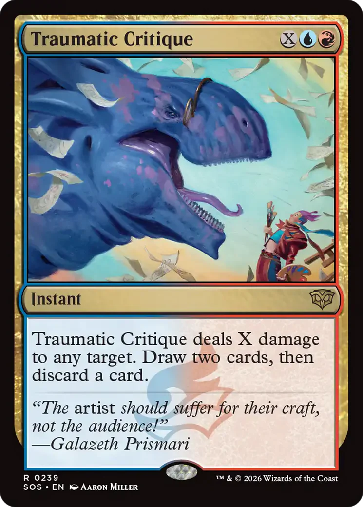 Traumatic Critique (SOS)