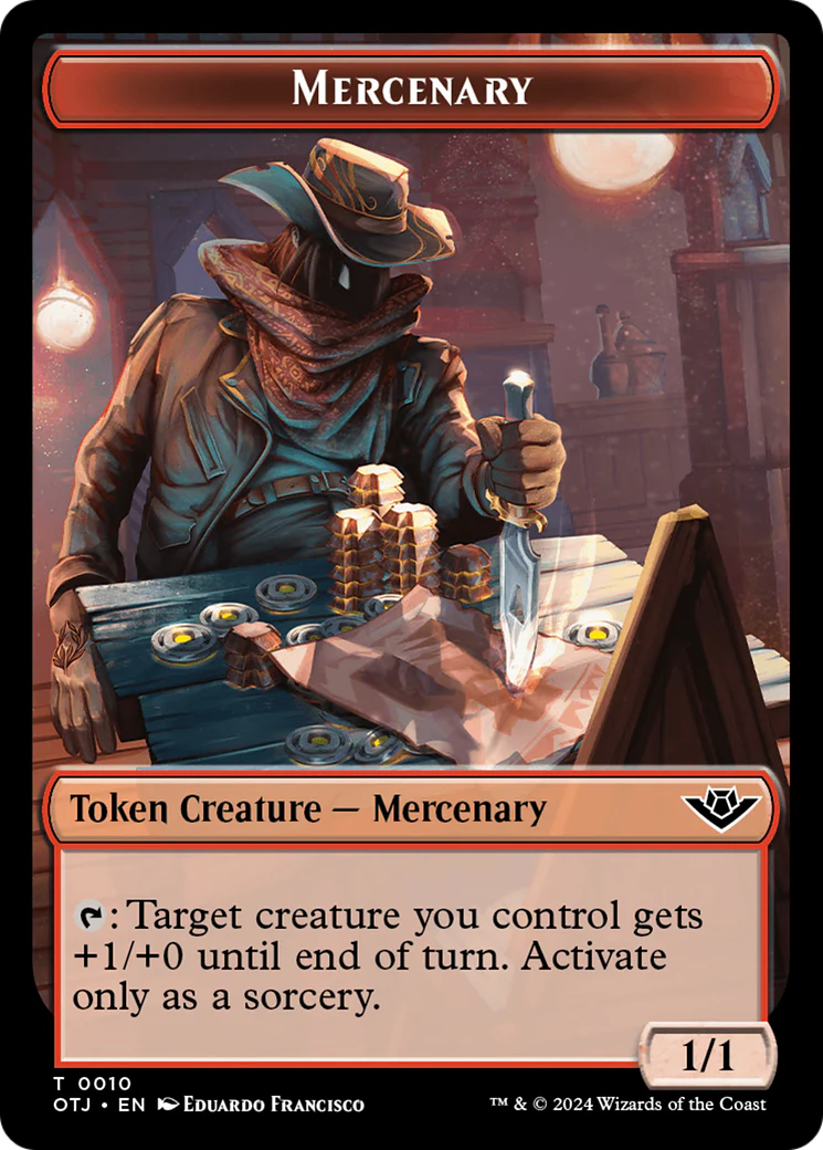Treasure // Mercenary Token (TOTJ) - Image 2