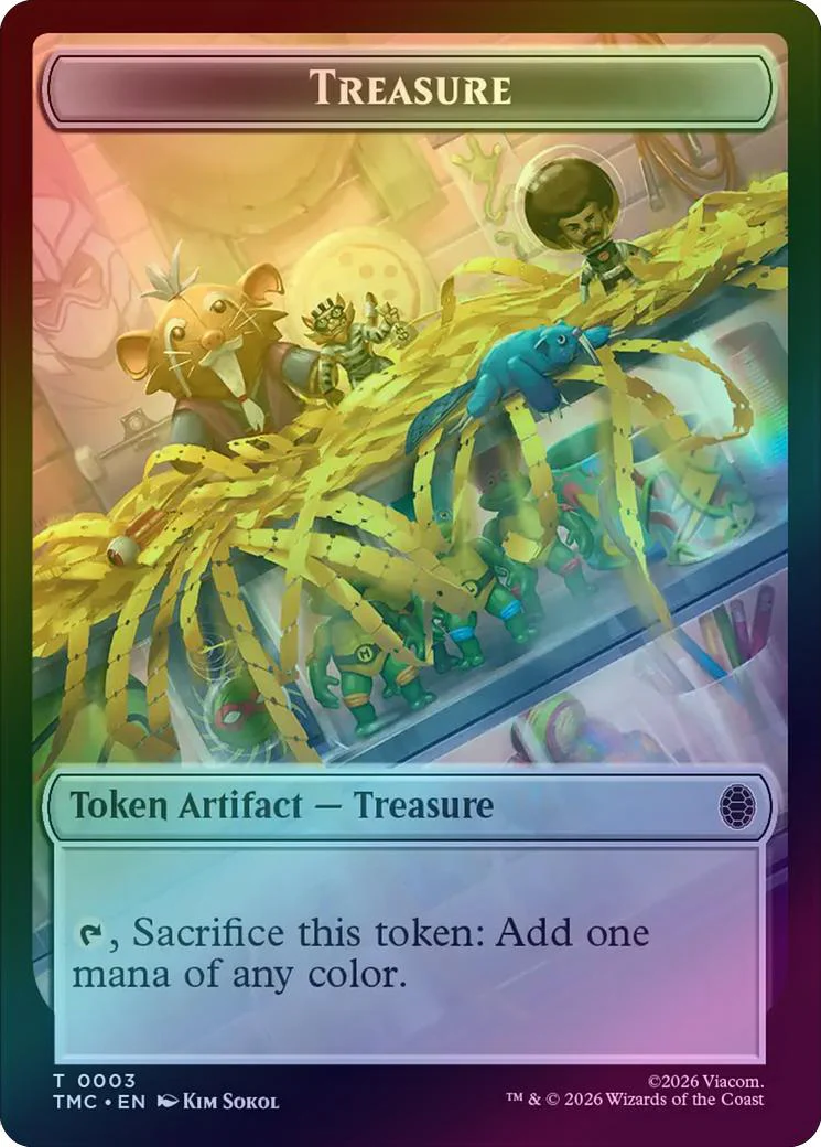Treasure // Clue Token (Foil) (TTMC)
