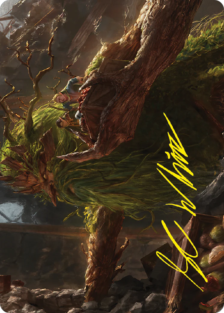 Treebeard, Gracious Host - Art Series (Gold-Stamped Signature) (ALTR)