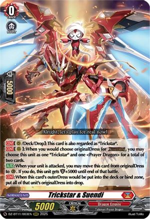 Trickstar & Suendi - DZ-BT11/003EN - Triple Rare
