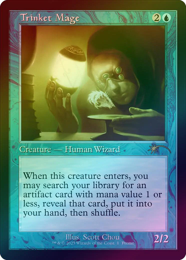 Trinket Mage - Retro Frame (Foil) (PW25)