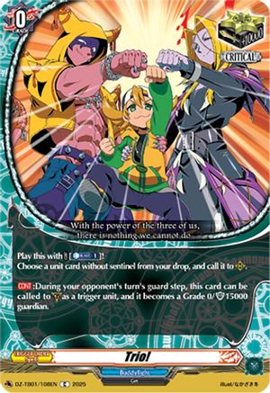 Trio! - DZ-TB01/108EN - Common