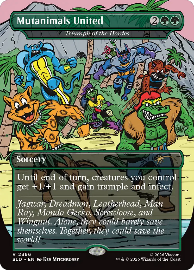 Mutanimals United // Triumph of the Hordes - TMNT: The Mighty Mutanimals (SLD)