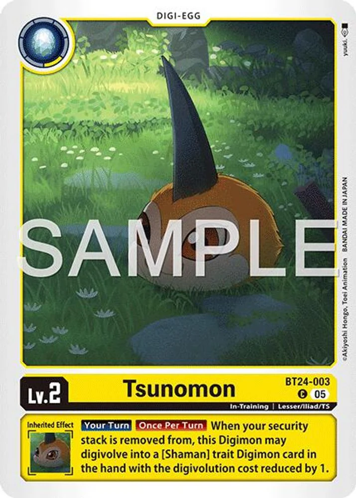 Tsunomon (BT24-003) - BT24-003 - Common