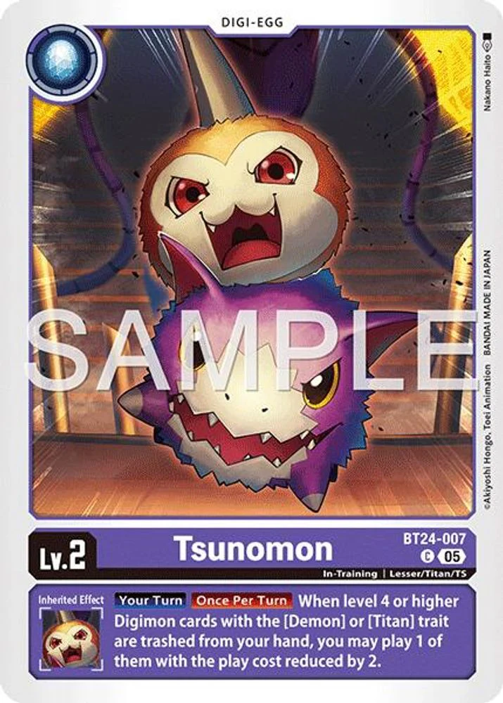 Tsunomon - BT24-007 - Common