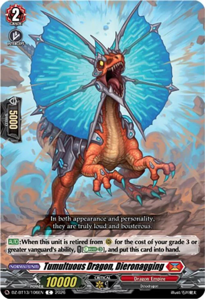 Tumultuous Dragon, Dieronagging - DZ-BT13/106EN - Common
