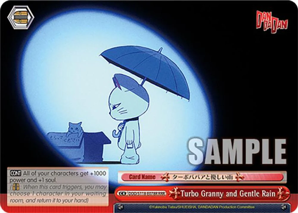 Turbo Granny and Gentle Rain (RRR) - DDD/S118-E078RRRR - Triple Rare