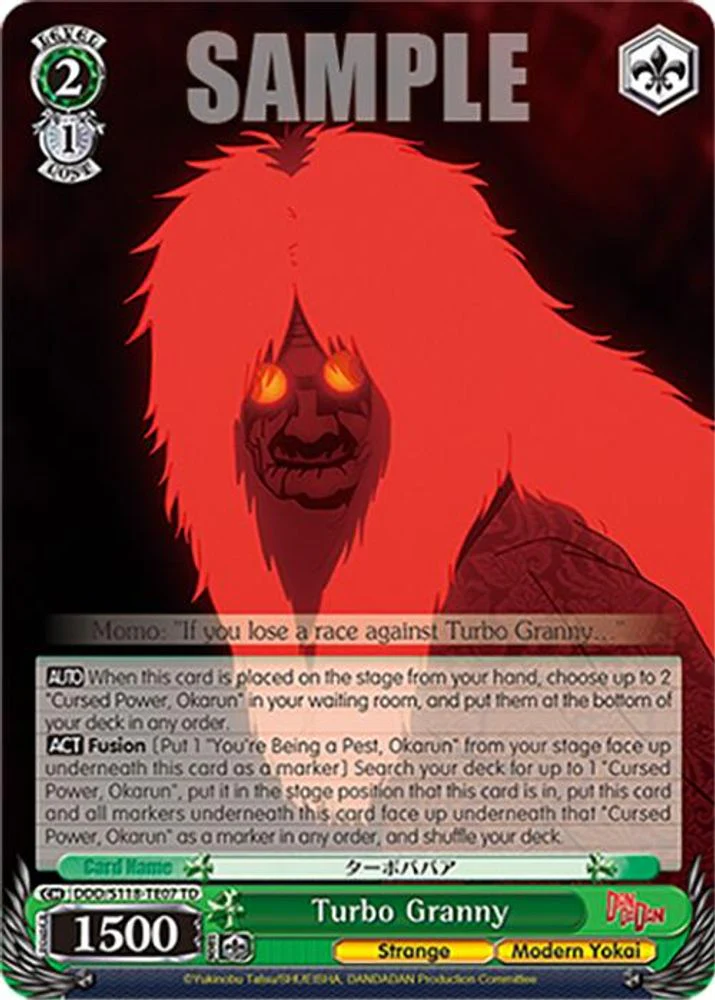 Turbo Granny - DDD/S118-TE07TD - Trial Deck