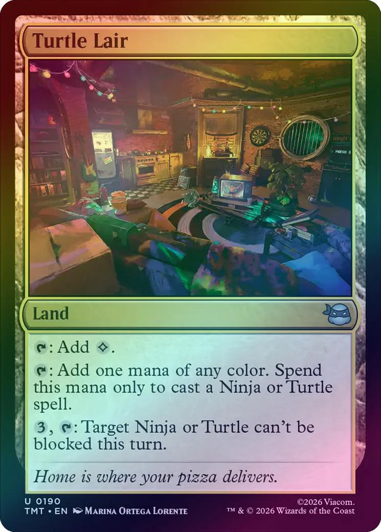 Turtle Lair (Foil) (TMT)