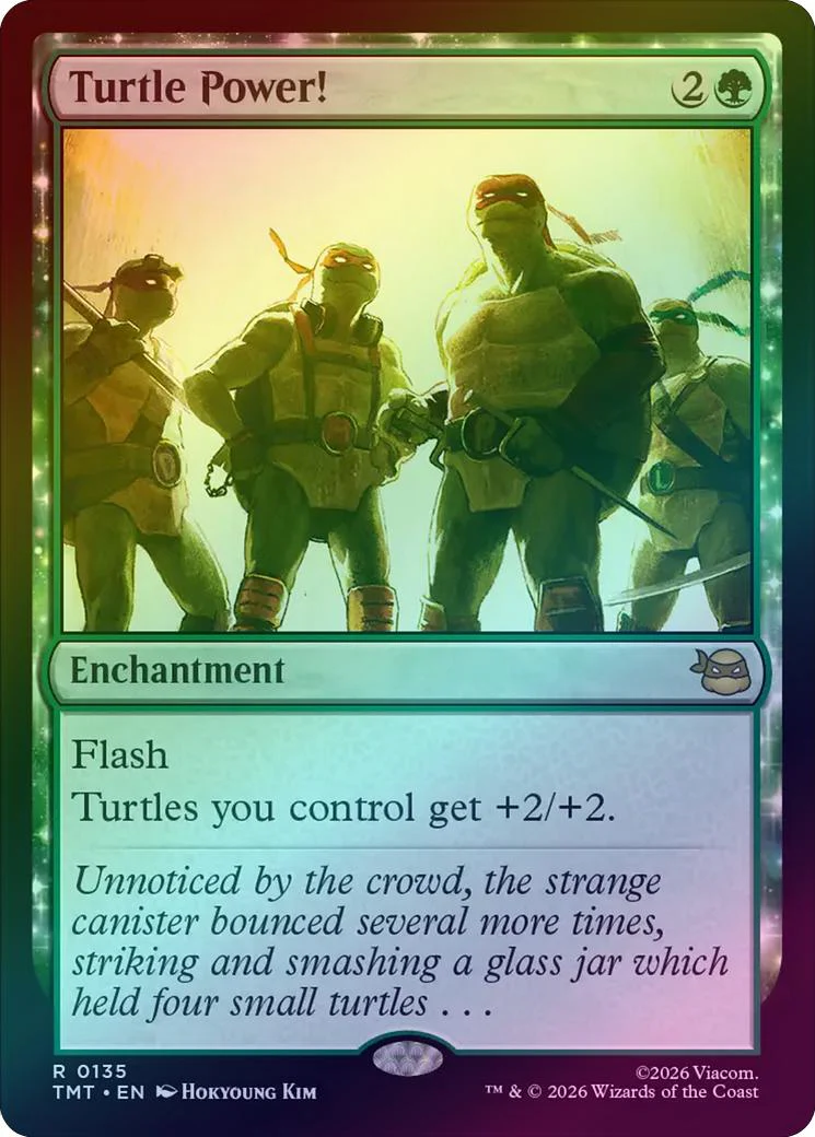 Turtle Power! (Foil) (TMT)