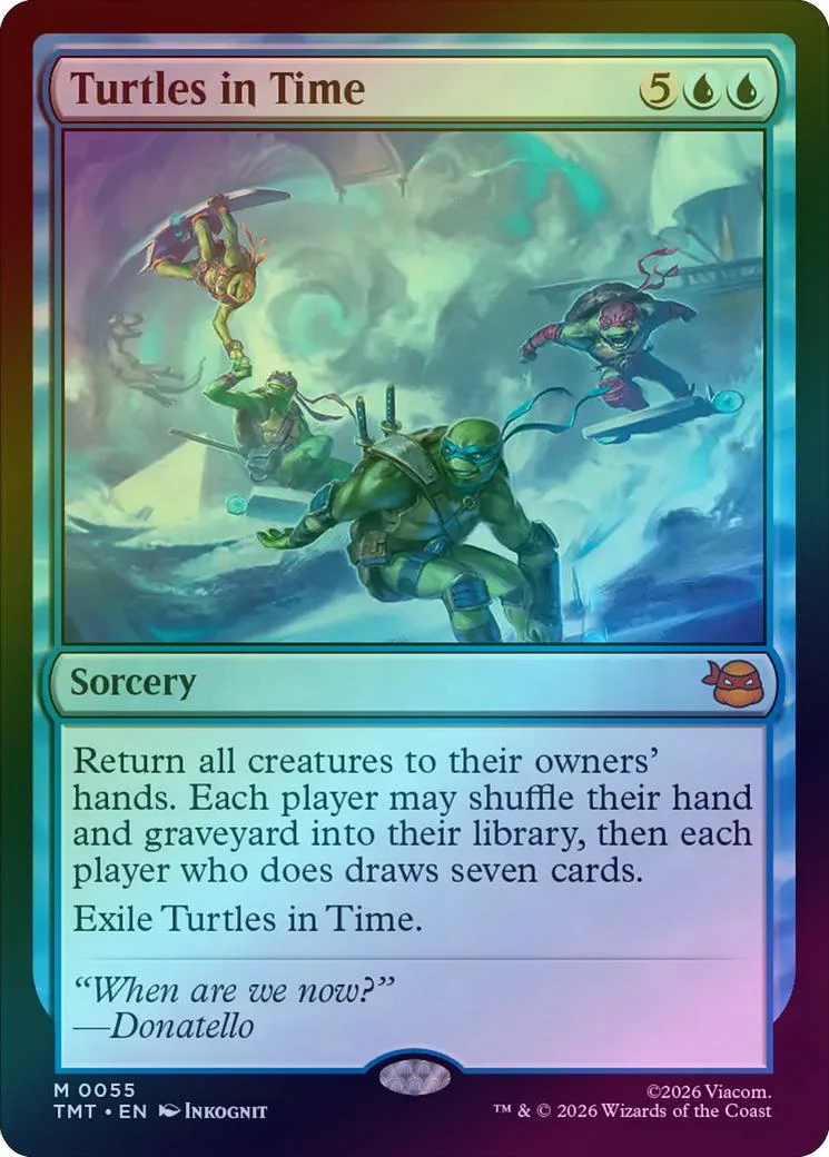 Turtles in Time (Foil) (TMT)