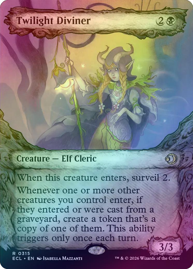 Twilight Diviner - Fable Frame Showcase (Foil) (ECL)