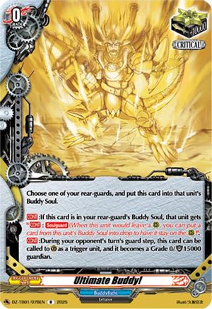 Ultimate Buddy! - DZ-TB01/078EN - Rare
