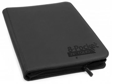 Ultimate Guard - 8 Pocket Zipfolio Xenoskin Sideloading Binder - Various Colours - Image 2