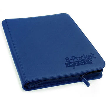 Ultimate Guard - 8 Pocket Zipfolio Xenoskin Sideloading Binder - Various Colours - Image 3
