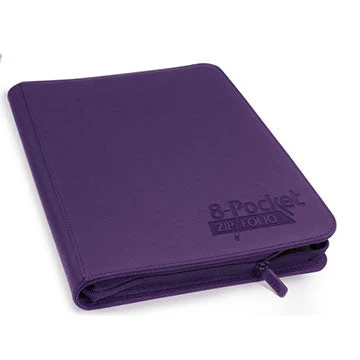 Ultimate Guard - 8 Pocket Zipfolio Xenoskin Sideloading Binder - Various Colours - Image 6