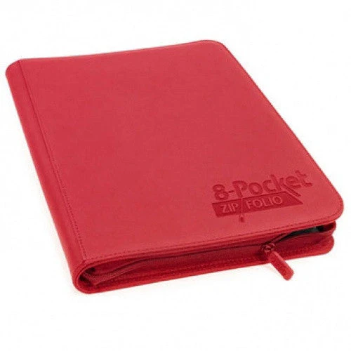 Ultimate Guard - 8 Pocket Zipfolio Xenoskin Sideloading Binder - Various Colours - Image 7