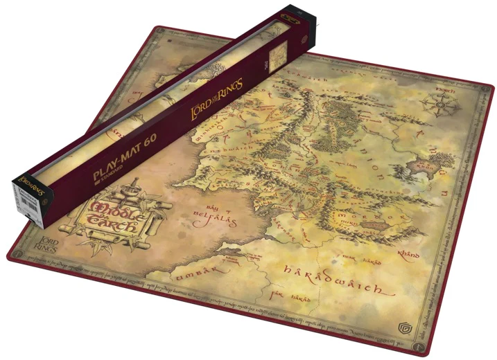 Ultimate Guard - Playmat 60 - Lord of the Rings - Places of Middle Earth - 61 x 61 cm