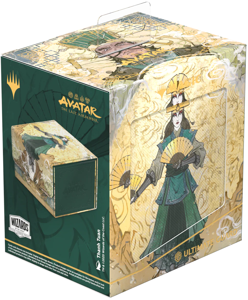 Ultimate Guard - Sidewinder 133+ Xenoskin - Mtg Avatar: The Last Airbender - Green Mythic