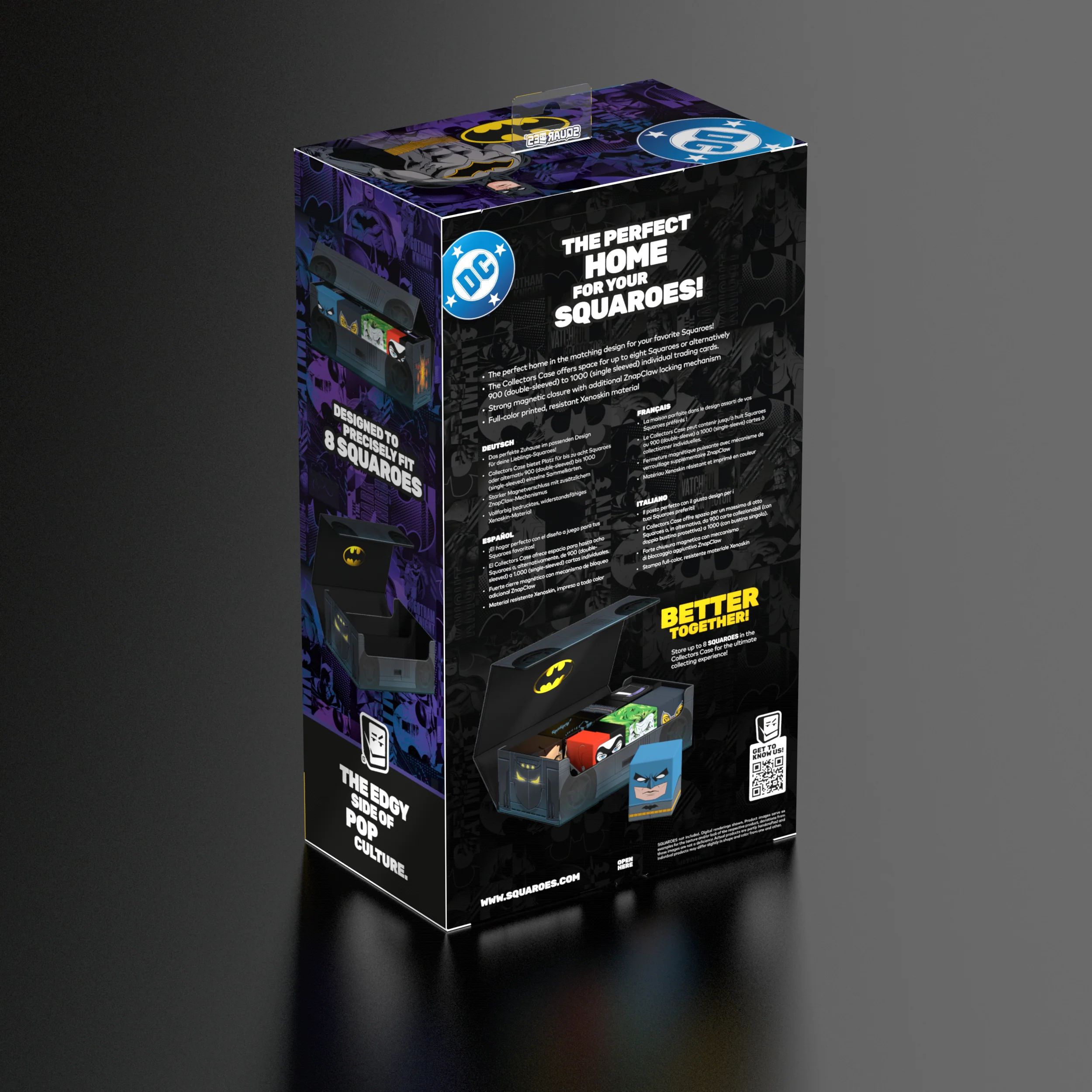 Ultimate Guard - Squaroes 1000ct Collector Case - Batman: Gotham City Batmobile - Image 2