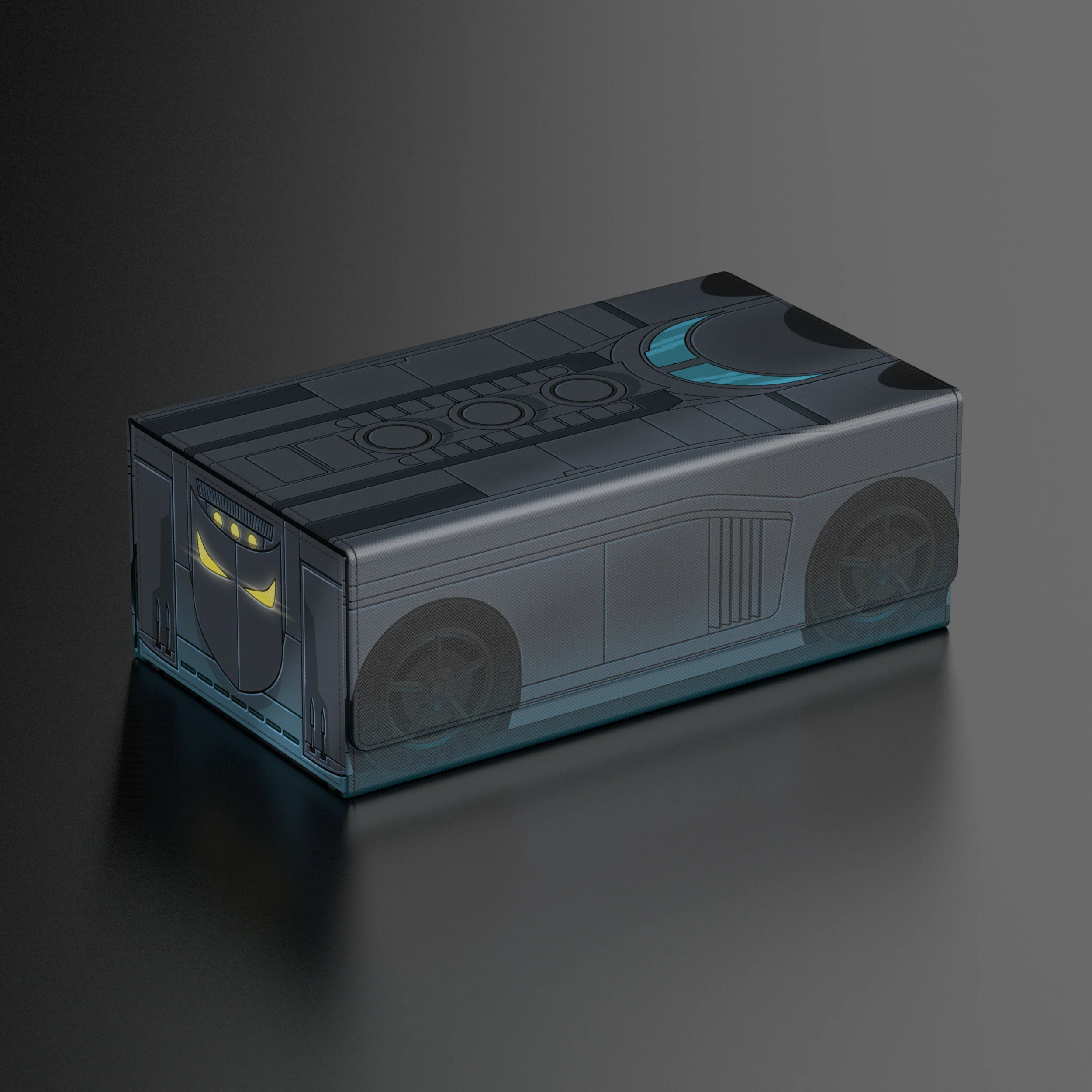 Ultimate Guard - Squaroes 1000ct Collector Case - Batman: Gotham City Batmobile - Image 3