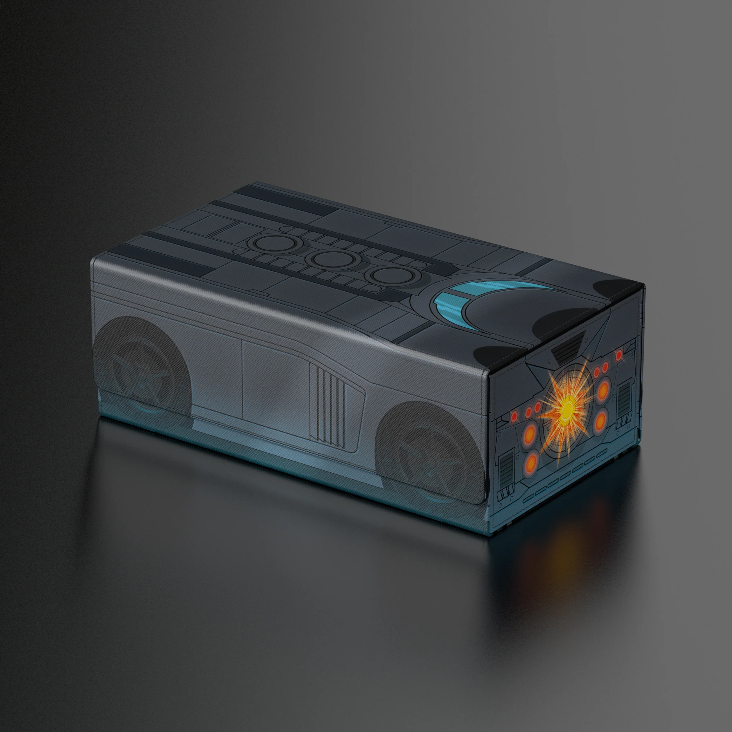 Ultimate Guard - Squaroes 1000ct Collector Case - Batman: Gotham City Batmobile - Image 4