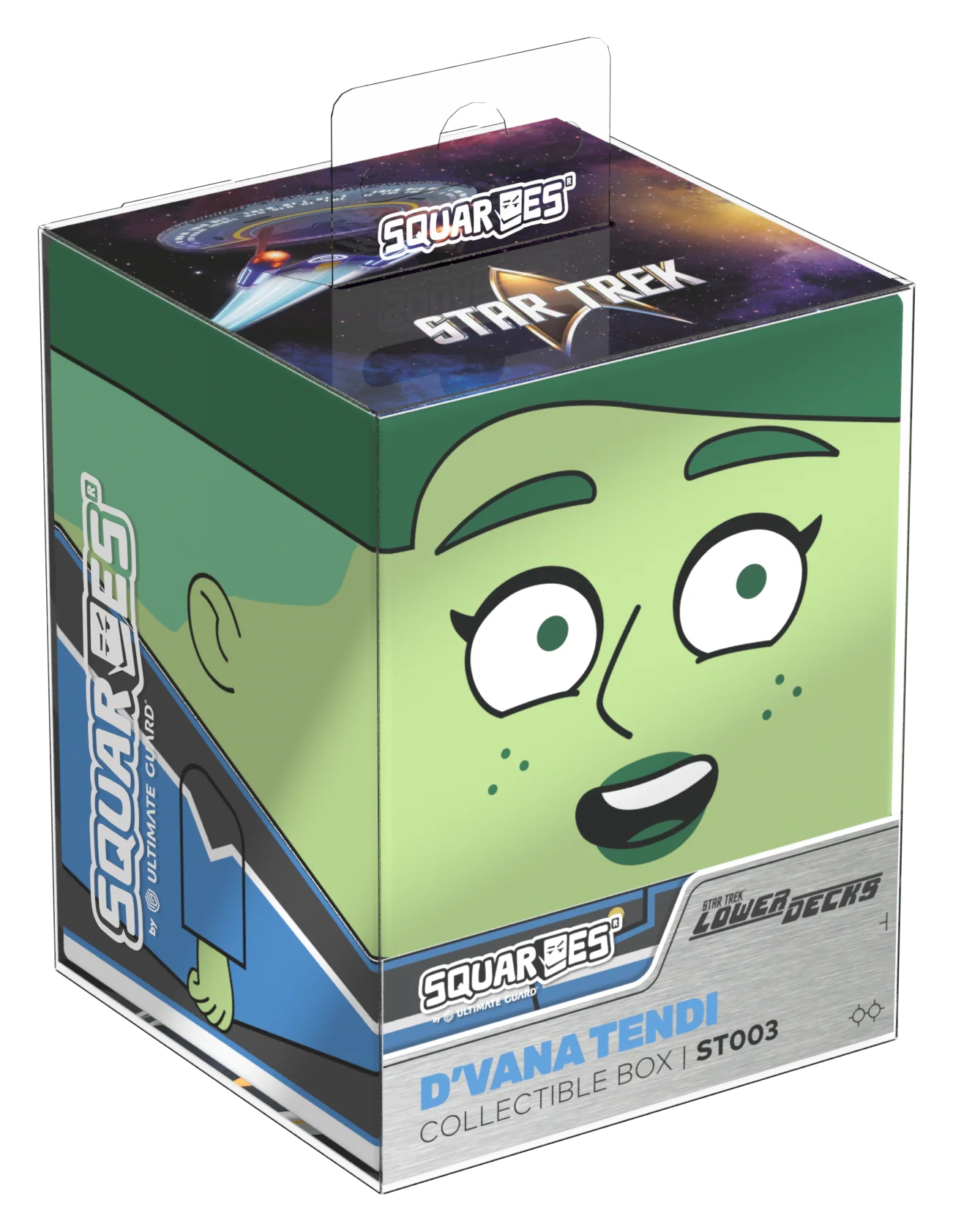 Ultimate Guard - Squaroes 100ct Deck Box - Star Trek Lower Decks - D'Vana Tendi
