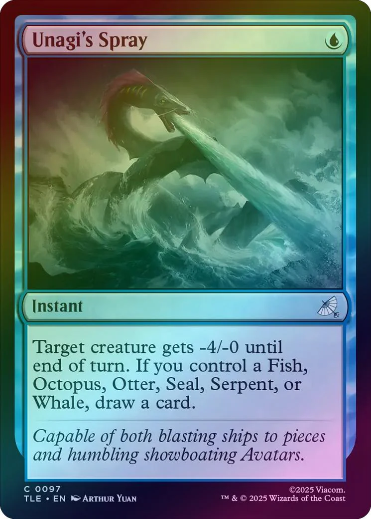 Unagi's Spray (Foil) (TLE)