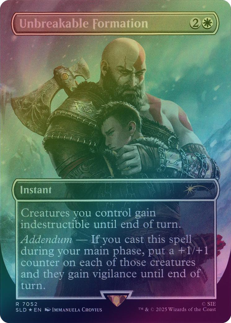 Unbreakable Formation - God Of War: Norse (Rainbow Foil) (SLD)