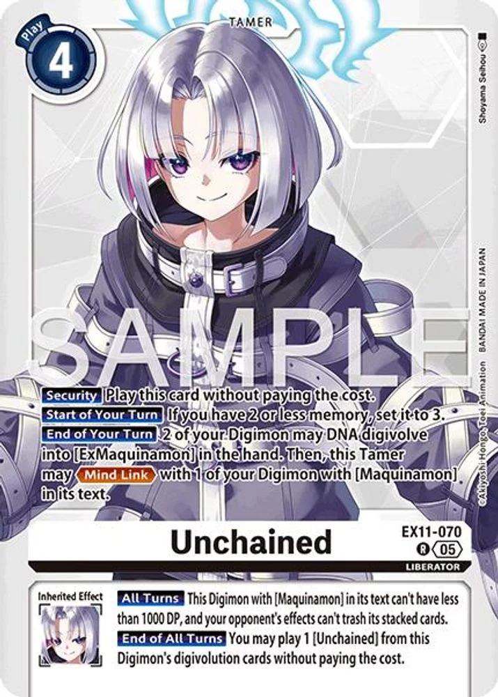 Unchained - EX11-070 - Rare