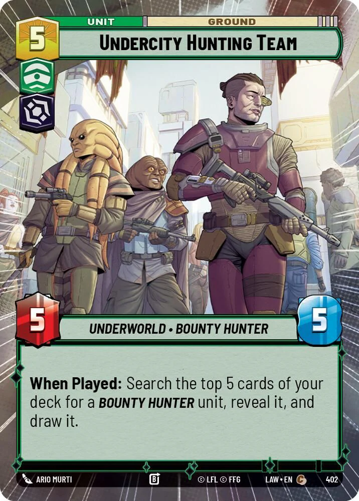 Undercity Hunting Team (Hyperspace) - 402 - Common