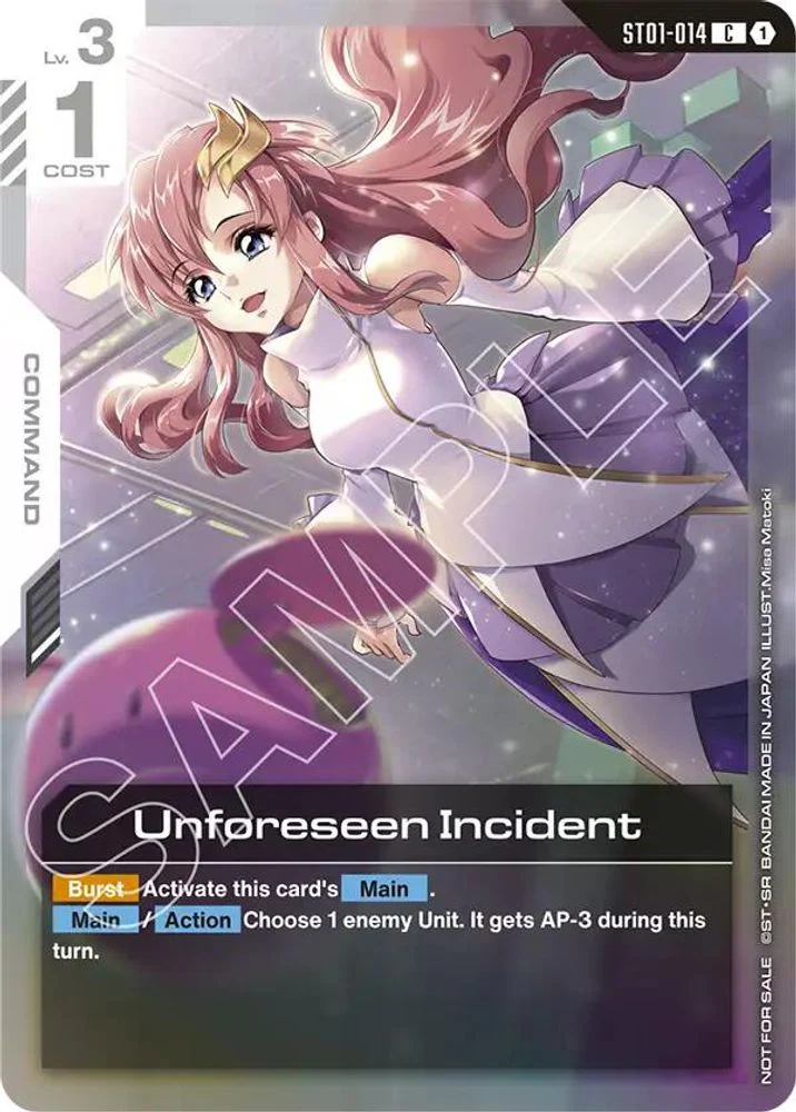 Unforeseen Incident (Store Tournament Participant Pack 01) - ST01-014 - Common