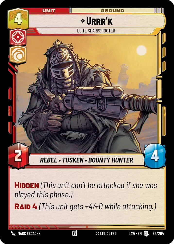 Urrr'k - Elite Sharpshooter - 82/264 - Uncommon