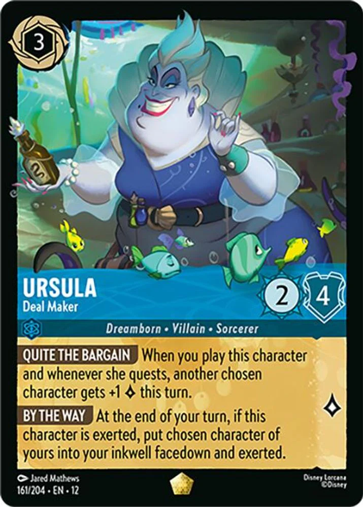 Ursula (Deal Maker) - 161/204 - Legendary