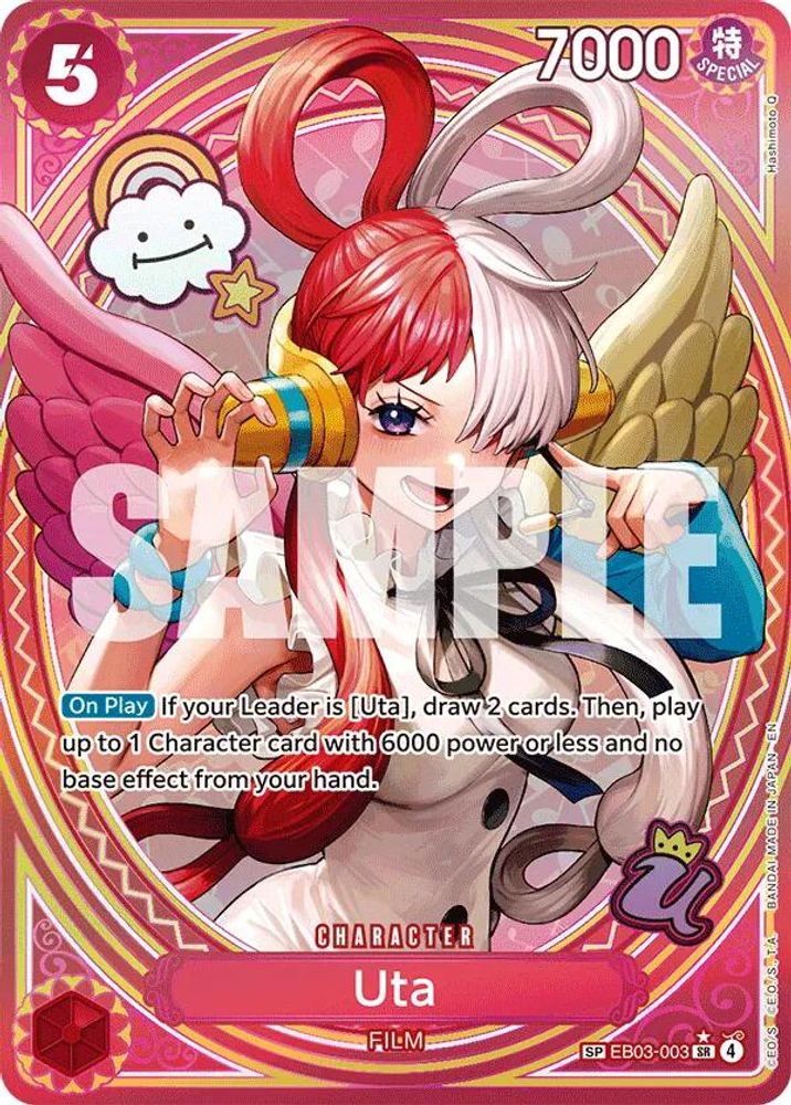 Uta (003) (Special) - EB03-003 - Super Rare