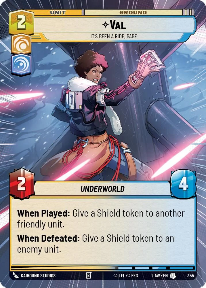 Val - It's Been a Ride, Babe (Hyperspace) - 355 - Uncommon