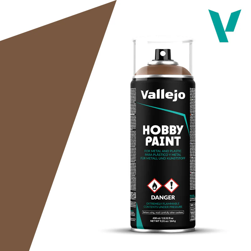 Vallejo - Aerosol - Hobby Paint - Beasty Brown [28.019] (400ml)